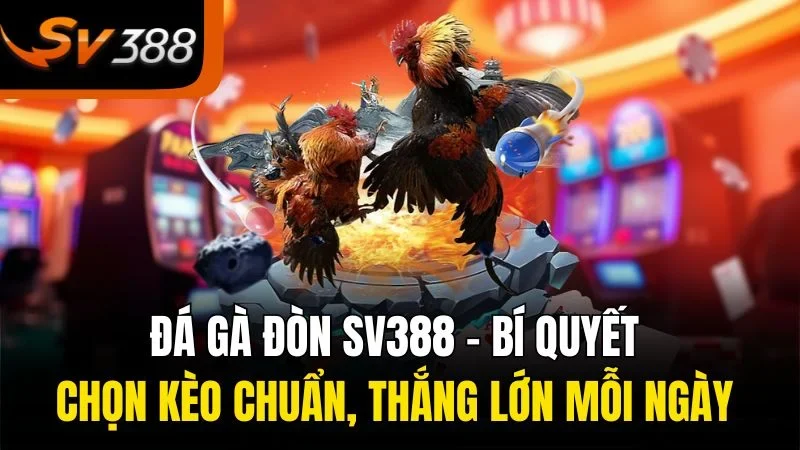 da ga don sv388 bi quyet chon keo chuan thang lon moi ngay